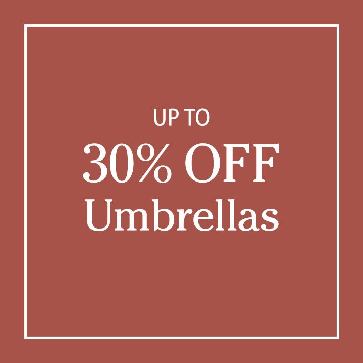 UP TO 30% OFF Umbrellas