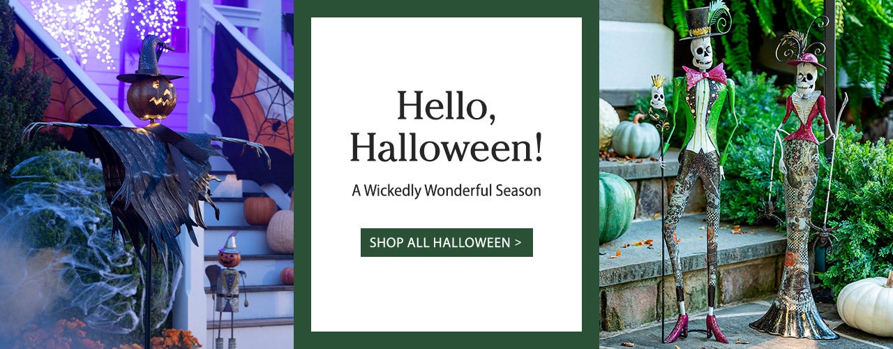 Plow & Hearth - 10% off Halloween Decor!