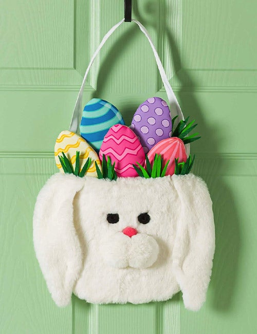 Easter Bunny Basket Door Decor