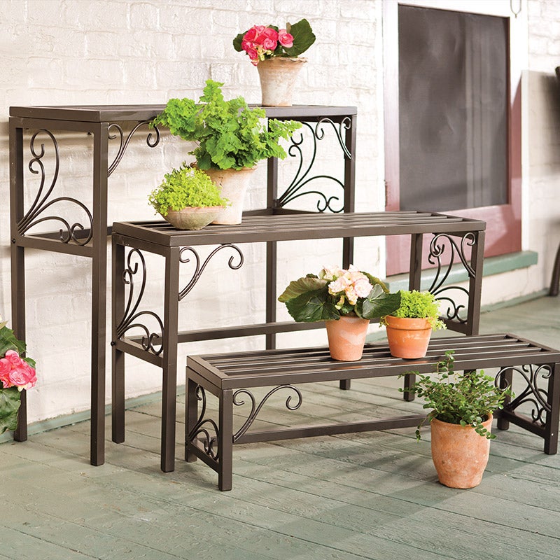 tiered plant stand
