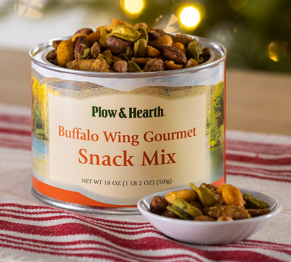 Buffalo Wing Snack Mix with Nuts