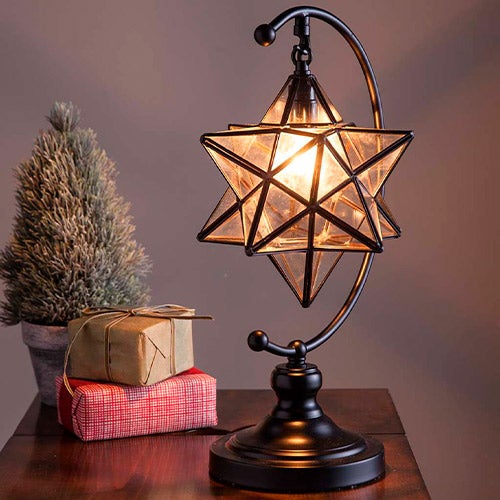 Moravian Star Table Lamp