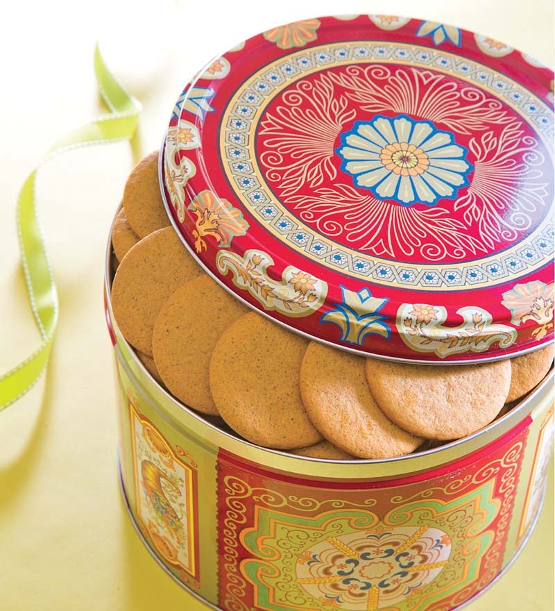 Nyakers Swedish Gingersnap Cookies In Gift Tin